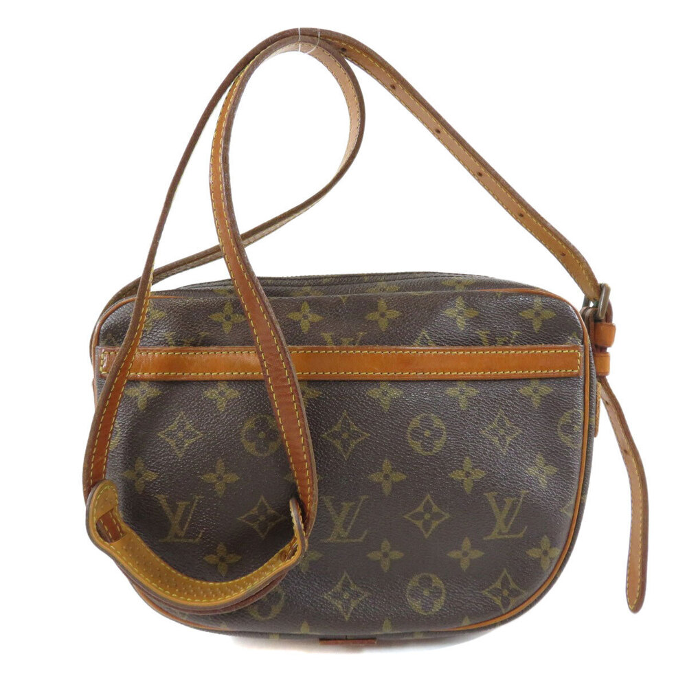 Louis Vuitton Canvas Fille Bag Shoulder Monogram Jeune Brown